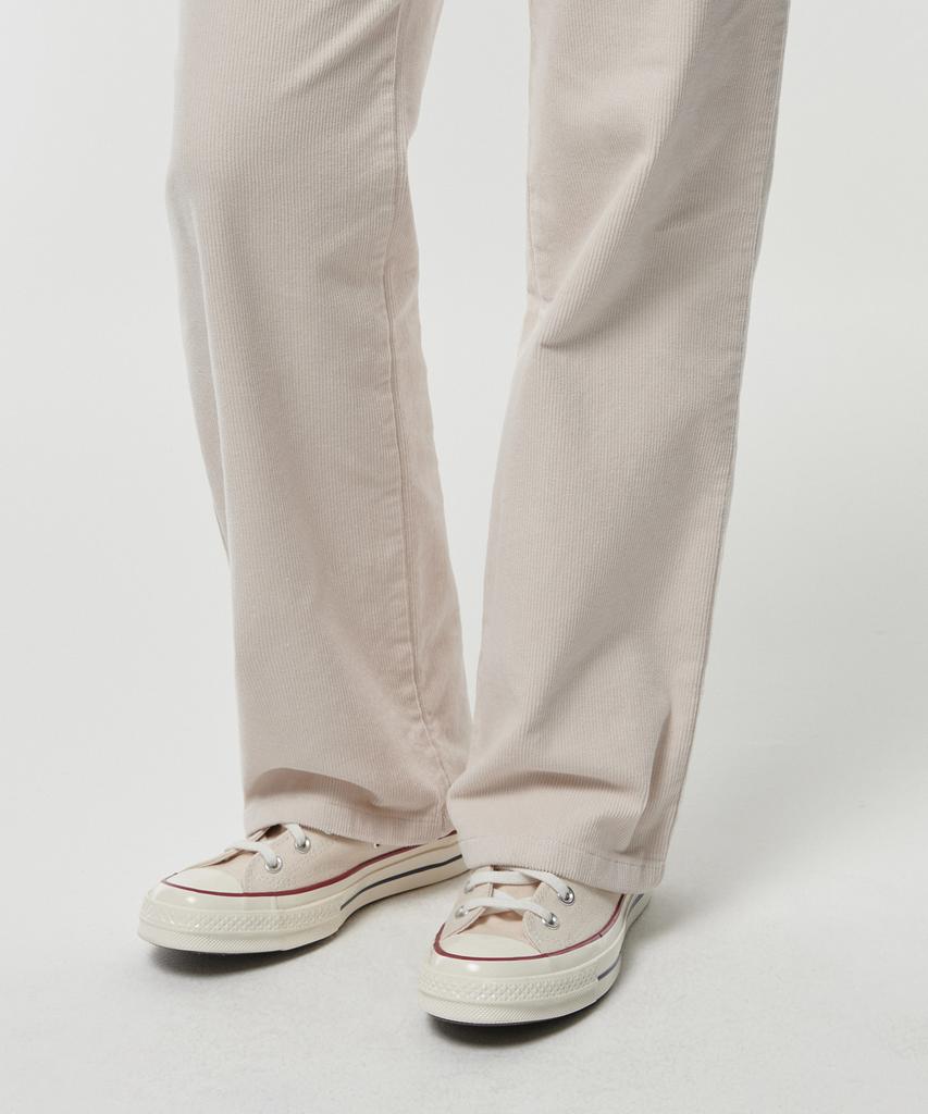 MUSINSA STANDARD WOMAN Women'S Straight Corduroy Pants [Cream]