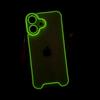 Luminous Neon Fluorescent Clear Phone Case For For Iphone 16 Pro Max 1 14 13 12 11 Plus Camera Protection Soft Shockproof Cover