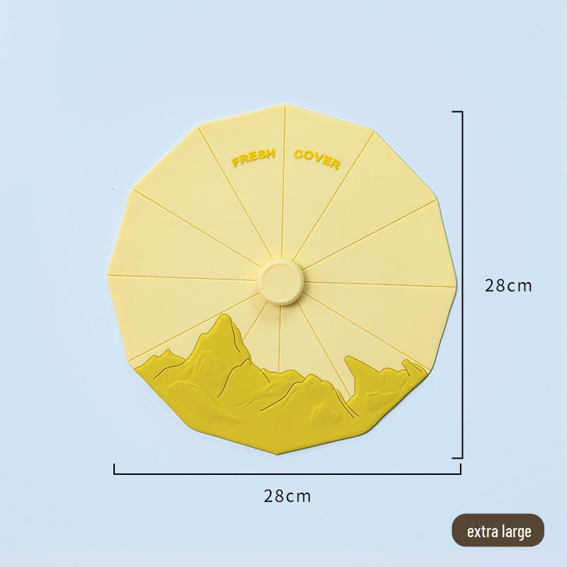 

«Универсальная крышка для миски из мягкого пищевого силикона» 16cm
