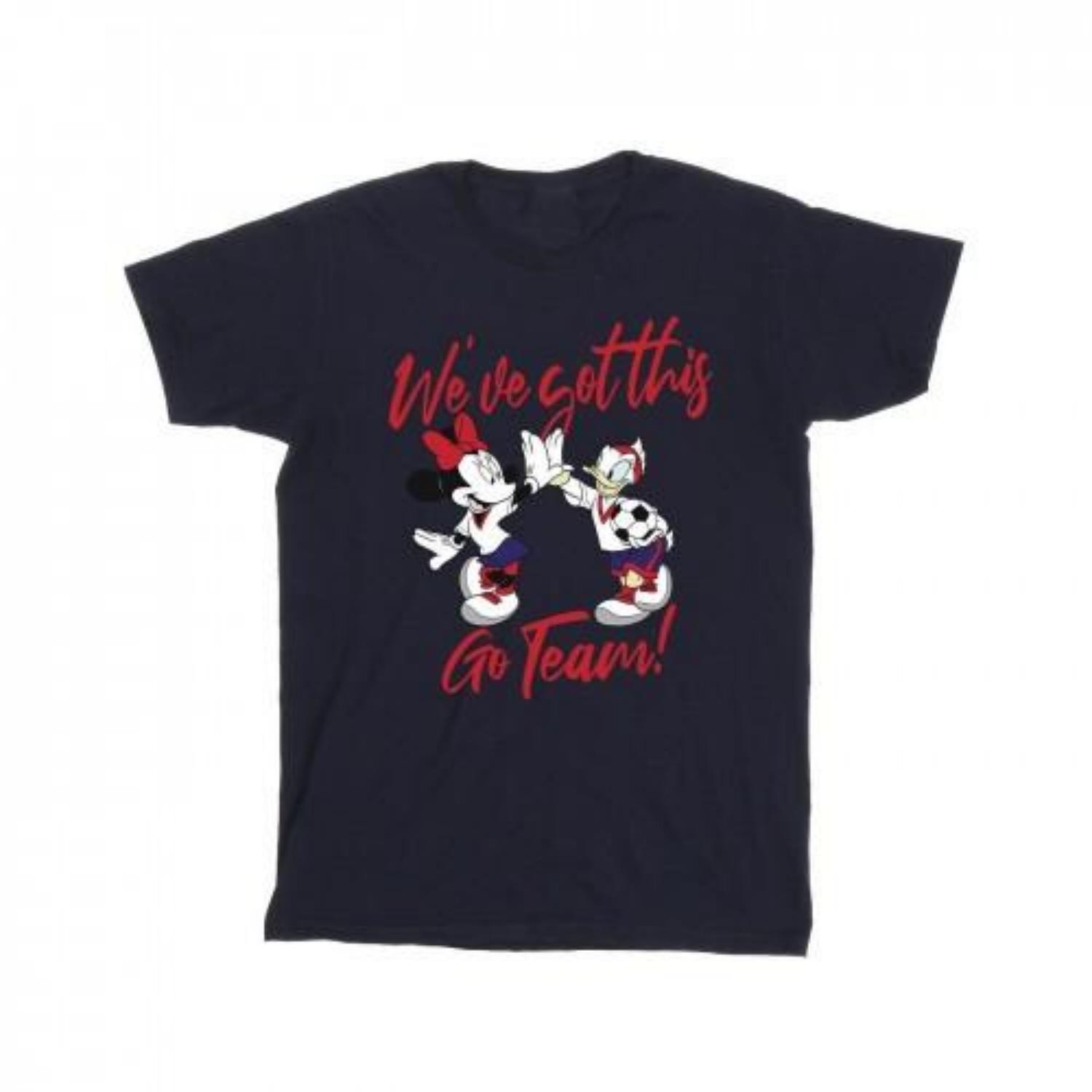 

Disney Mens Minnie Daisy WeÂ´ve Got This T-Shirt S чёрный