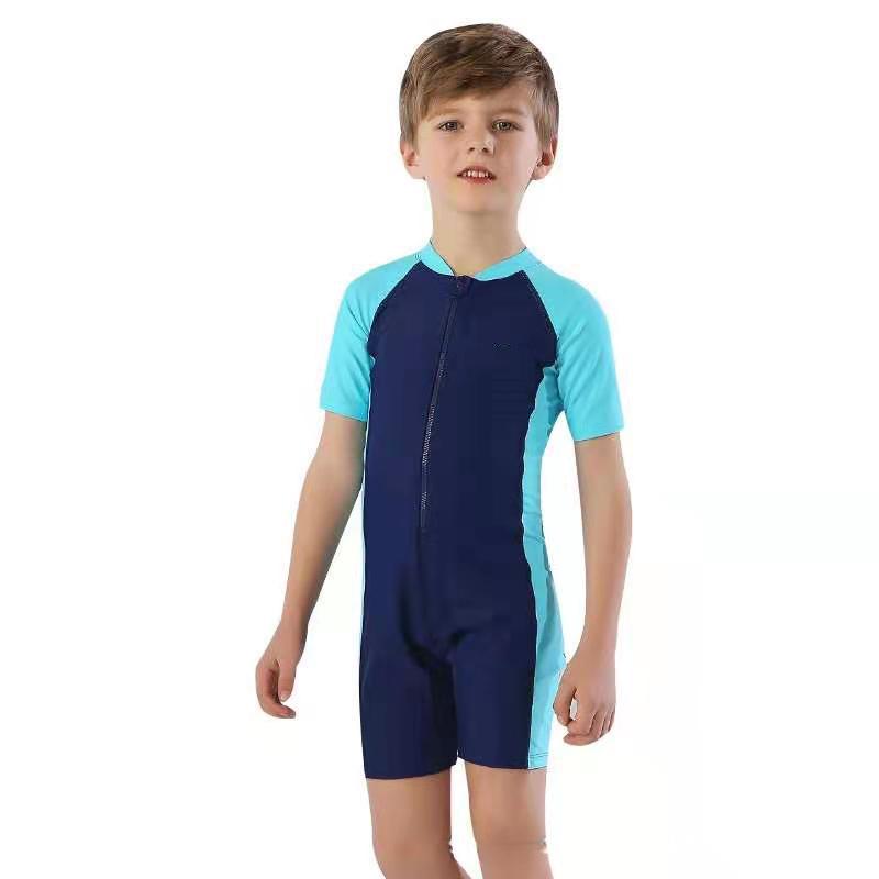 Children's Ready-Made One-Piece Swimsuits: Available for Boys and Girls In Small, Medium, and Large Sizes, Plus Special Baby Swim Training Suits.