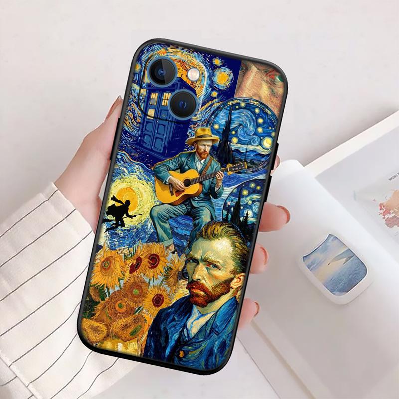 Starry Night Van Gogh Painting Phone Case for OPPO A3 Pro A72 A74 A76 A77 A77S A78 A79 A94 A95 A96 A18 A40M A58