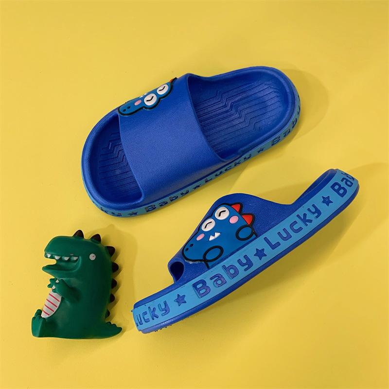 Children's fruit slippers new cartoon cute girls slippers indoor and outdoor soft bottom non-slip boys drag