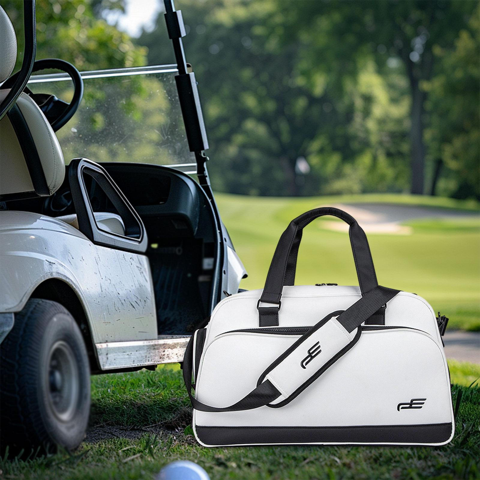 

Travel Duffle Bag Carry on Overnight Large Capacity for Shoes Tote Crossbody with Shoe білий