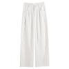 2026 Summer Women's Wide-Leg Cotton Linen High-Waist Casual Pants with Sun Protection