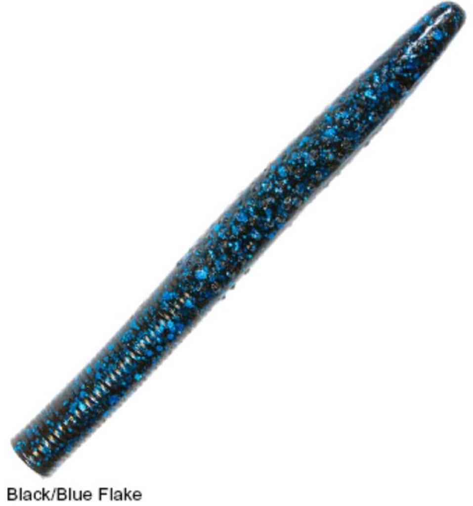 Zman Soft Lure Big TRD 4 Inch 6/Pack Black Blue Flake (4103)