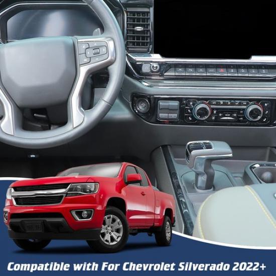 Motor Start Stopp Knopf Rahmen Dekor Blende Zierleiste Abdeckung Für Chevy Silverado +