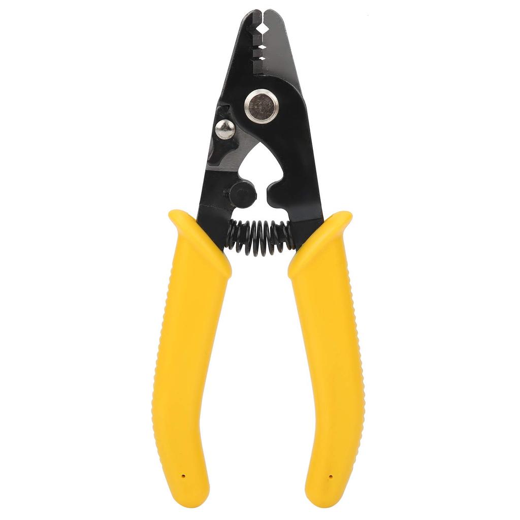 DOACT Wire Fiber Wire Optical Fiber High Carbon Steel Rubber Adjustable Pliers Corrosion Rust Resistant Stripper, Stripper, Stripper, + Material,