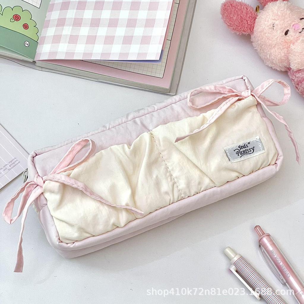 Wysokopojemnikowy piórnik Cloud Bow: Stylowy organizer na artykuły papiernicze dla studentów