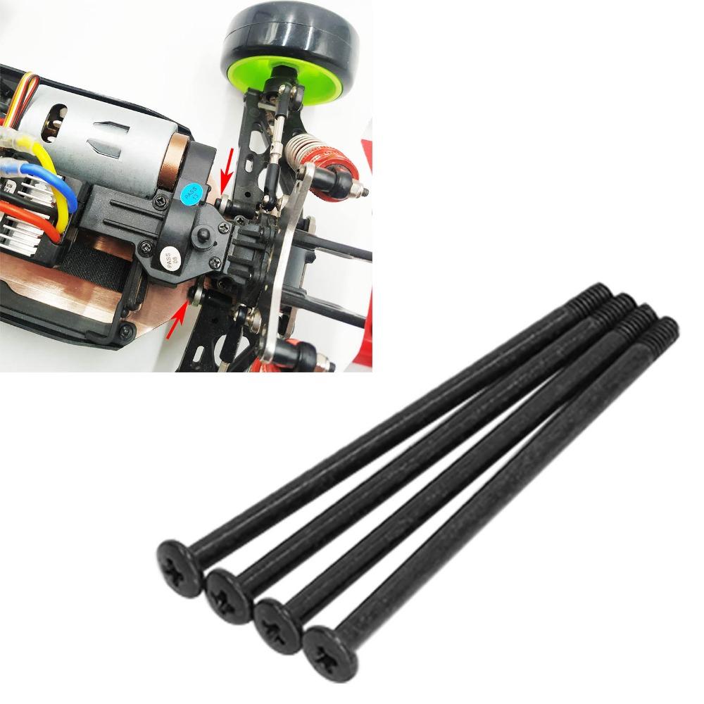 8Pcs/Set Black RC Car Screw Kit for WLtoys 144010/144002/124016/124017 RC Car RC Car