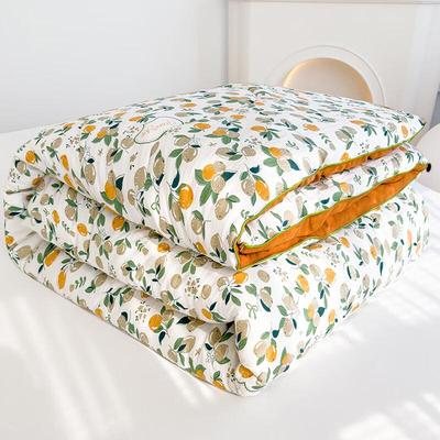 Mling Gewaschene Baumwolle Doppellagige Gaze Steppdecke