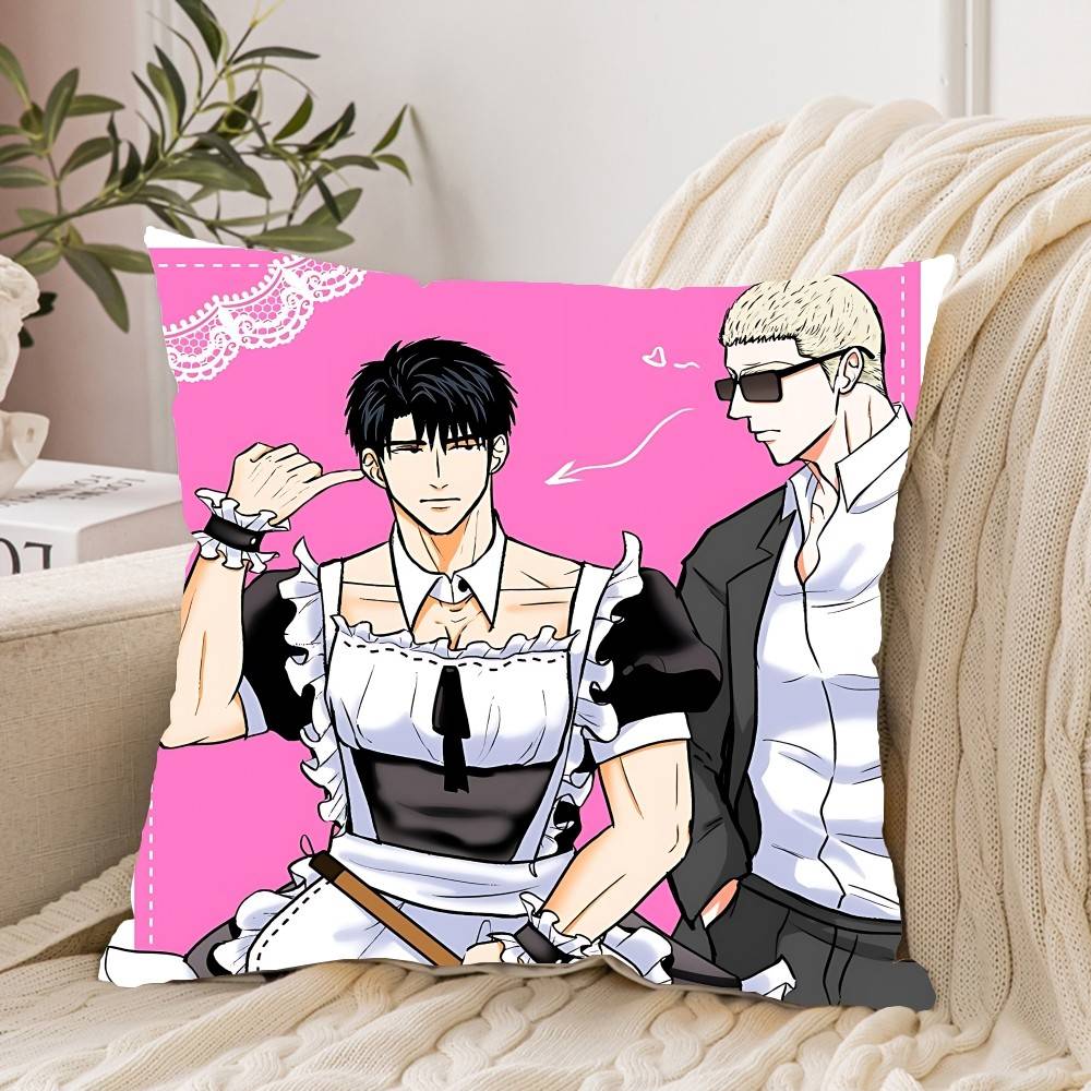 Bl S-Shutlines Pillow Case Cushion Cover Soft Cute Throw Pillow Case For Car Sofa Pillowcase Polyester With Zipper