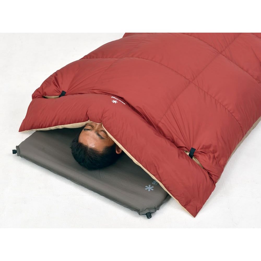 Snow Peak Grand Ofton Single Sleeping Bag 1000g Down Washable -15°C with Camping Mat Outdoor
