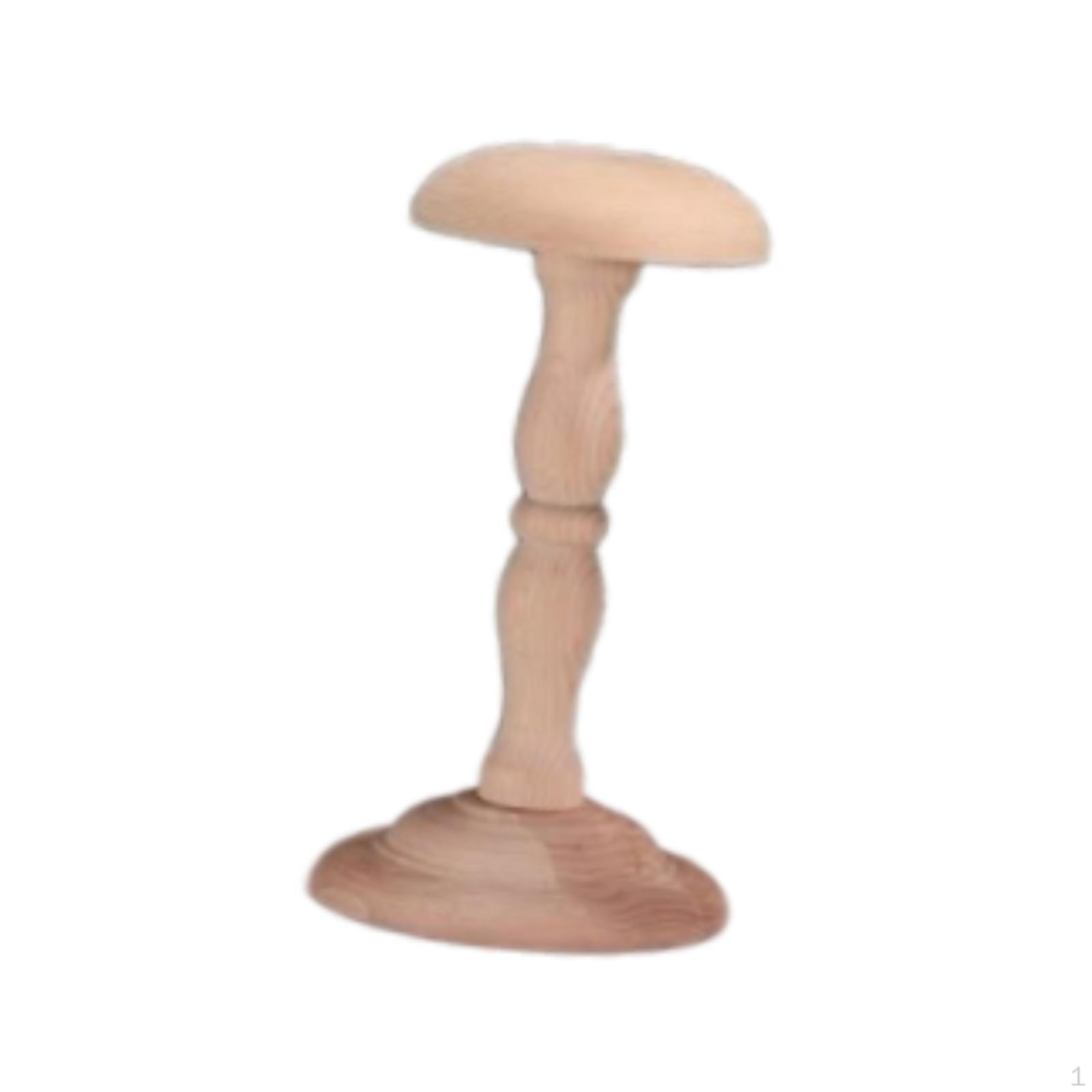 

Freestanding Hat Stand Rack Stable Sturdy Compact Round Pedestal Organizer Holder Display Home L