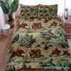 Retro Cowboys Camou Duvet Cover Set King Queen Double Full Twin Single Bed Linen Set