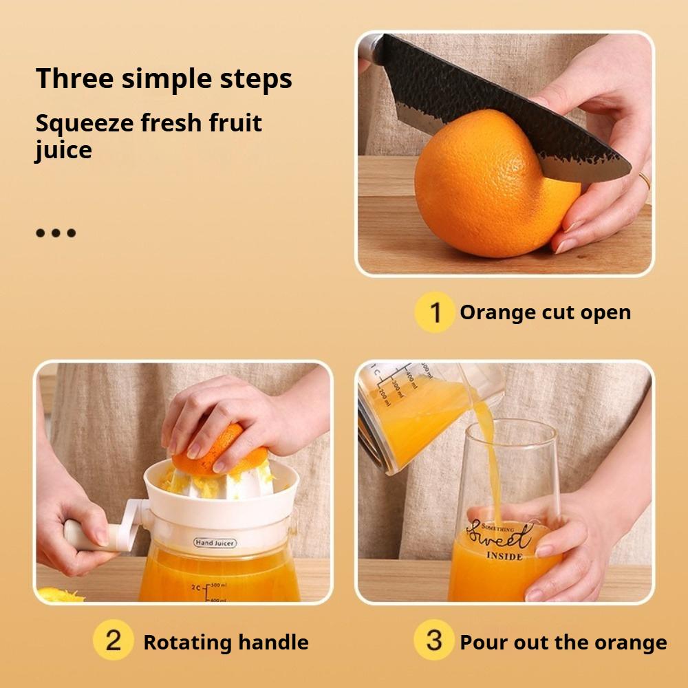 Manual Juicer Multifunctional Hand Juicers Lemon Lime Squeezer Fruit Pulp Separator Household Kitchen Fruit Juicing Tools