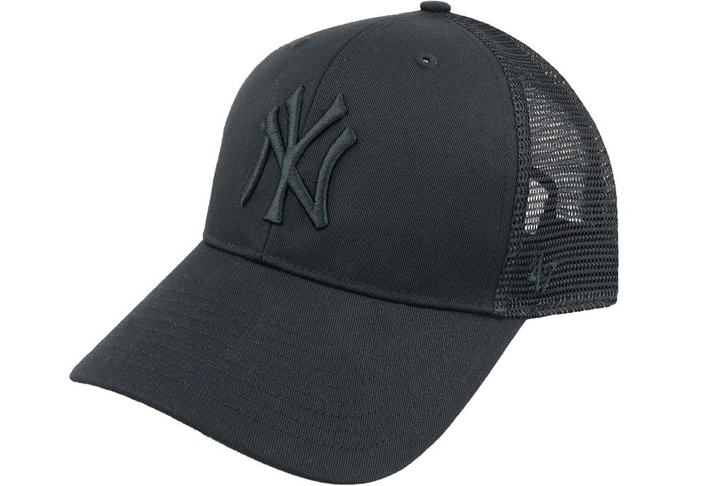 47 BRAND MLB New York Yankees Branson Cap, Unisex Black Cap