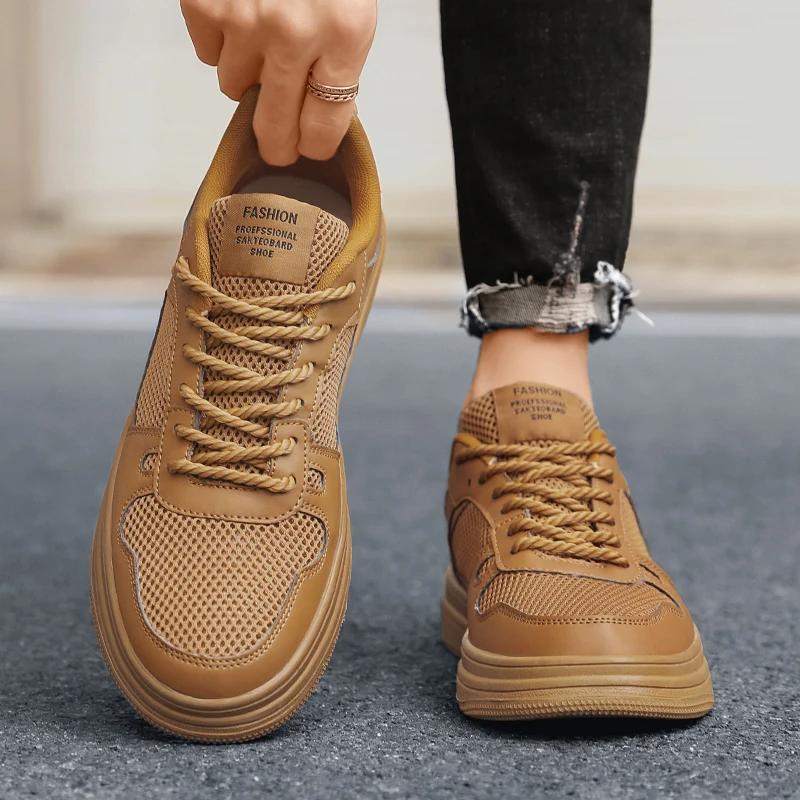 Men's Breathable Classic Running Sports Shoes Fashionable Brand Comfortable Mesh Casual Flat Shoes Hot Selling Men Tennis Shoes