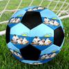 Moomin Theme Size 5 Soccer Ball, Suitable for Both Indoor and Outdoor Matches, a Gift Suitable for Everyone.