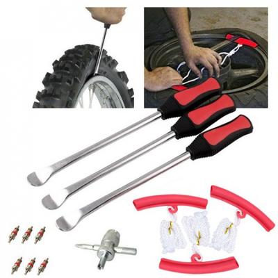 Professional ATV Motorcycle Bike Spoon Tire Lever Iron Tool Kit Change Durable