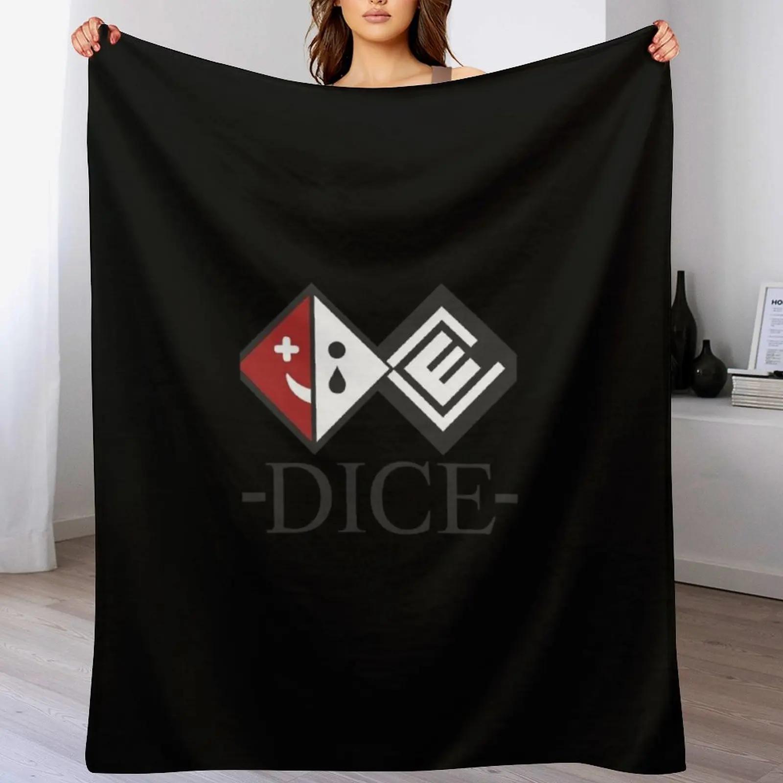 DICE Throw Blanket Breathable Lightweight Blanket for Adults Kids 102x76cm(40x30in)