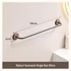 Cmaos Retro Walnut & Gunmetal Towel Rack
