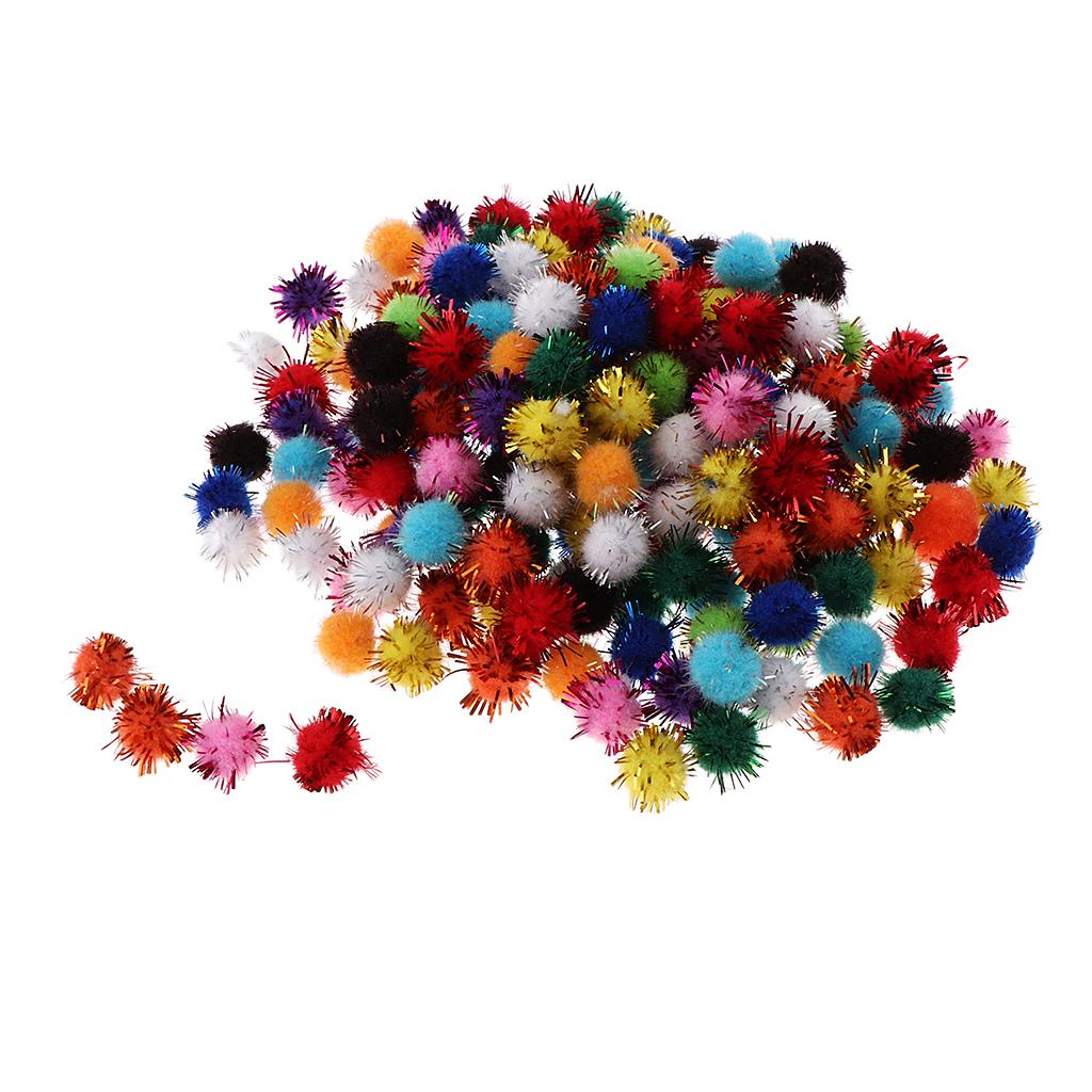 200/300 Pcs Glitter TINSEL BALLS s Cat Toys , Multicolor, as described