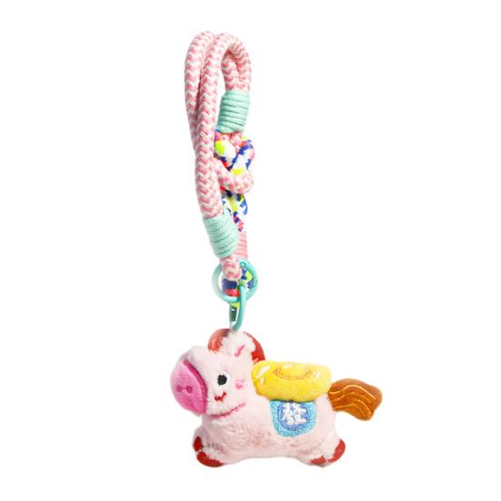 

Подвеска-пони Брелок Год Лошади Милая Форма Лошади Талисман на Удачу Легкий Портативный Брелок для Сумки Машины Подарок