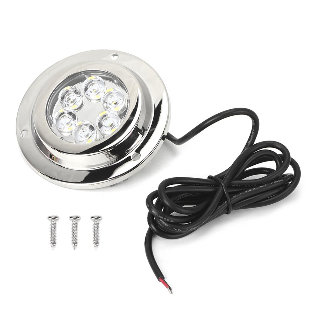 LED Underwater Light Marine Light Underwater Light Underwater White Light IP68 Waterproof for Marine LED Yacht Boat Yacht Light