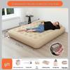 In-Stock PVC Flocked Double Air Mattress - Inflatable, Raised & Foldable for Home/Nap Use