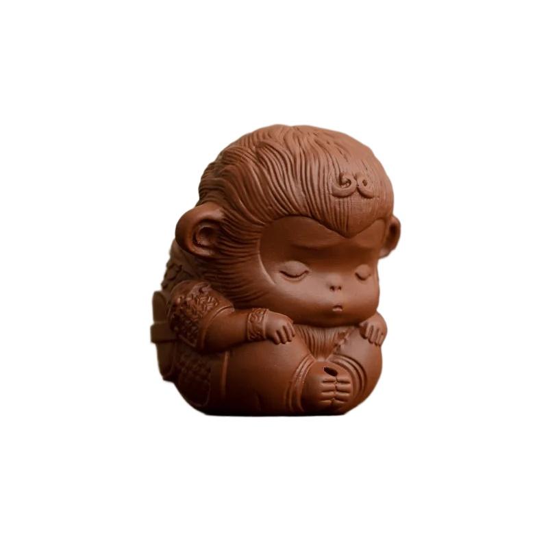 

1PC Creative and Cute Buddha Zen Tea Pet Ornament Can Nourish Cute and Fun Indoor Aromatherapy Stove