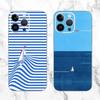 Sailing Ship Boat Phone Case For iPhone 15,14,13,12,11,Pro Max,Plus,Mini,X,XS,XR,8,7,6,5,5C,S Plus SE Transparent Soft Case