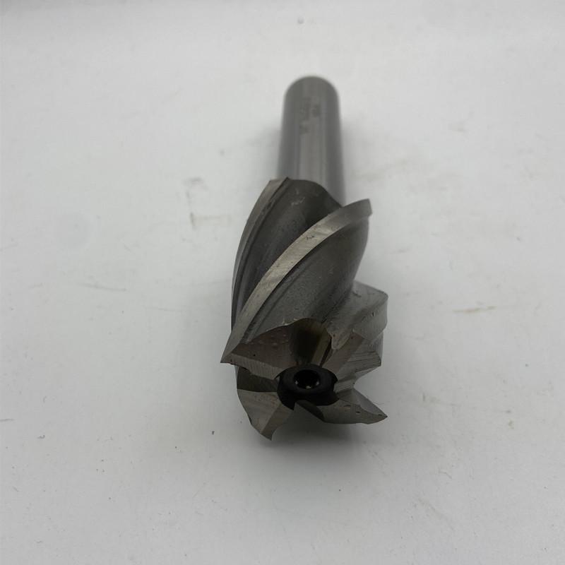 High-Speed Steel CNC Straight Shank End Mill Cutter - Sizes: 10, 12, 16, 18, 20, 25, 30, 35 mm