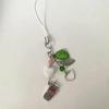 Y2K Bear Wing Headphone Charm Pendant Hanging Decoration for Keys Bag Purse