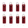 Blood Type Embroidered Keychain Pendant Fashionable Accessory for Bags and Backpacks Handmade Student Key Decoration