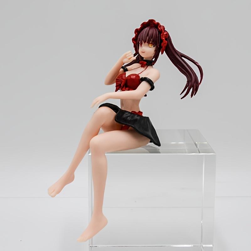 Date A Live V Noodle Stopper Figure Tokisaki Kurumi Swimsuit Figure Model Statue Toy Boy Collection Desktop Decoration Ornament Toys