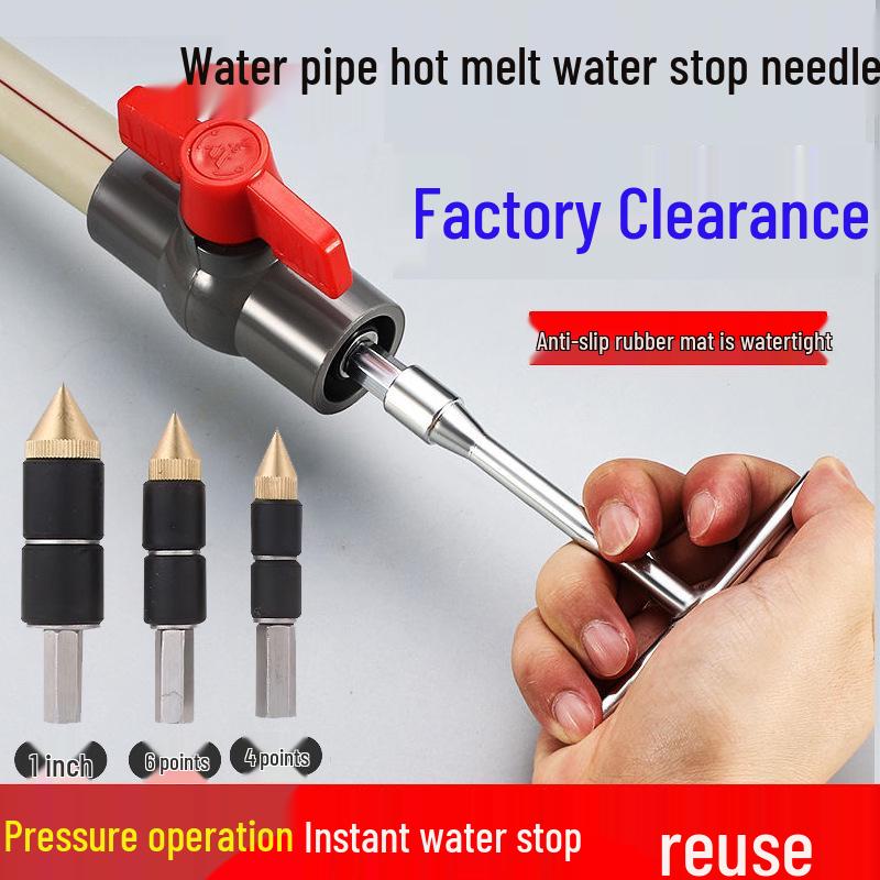 PPR Samovrtná jehla pro opravu úniku s tlakovým těsněním pro horkovzdušné vodovodní potrubí