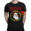 Christmas Sleigher Heavy Metal Santa Claus TShirt 100 Cotton ONeck Summer Short Sleeve Casual Mens Tshirt Size S3XL