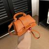 Fashion Versatile Belt Decoration Mini Bag Niche Handbag New High-end Single Shoulder Messenger Small Square Bag