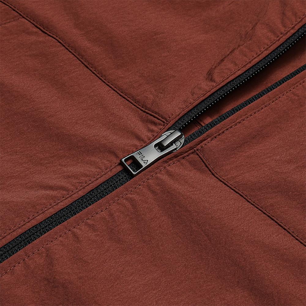 Fila White Fashion Simple Casual Sports Versatile Woven Jacket Women Jacket F11W533701FWI