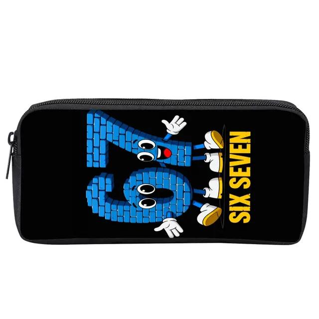 Astuccio Colorato con Stampa Numero 67 Cartone Animato 3D Materiale Scolastico Ragazzo/Ragazze Miglior Regalo Bambini