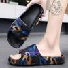 Summer Men's Camouflage Thick-Soled Casual Slippers with Step-On Comfort