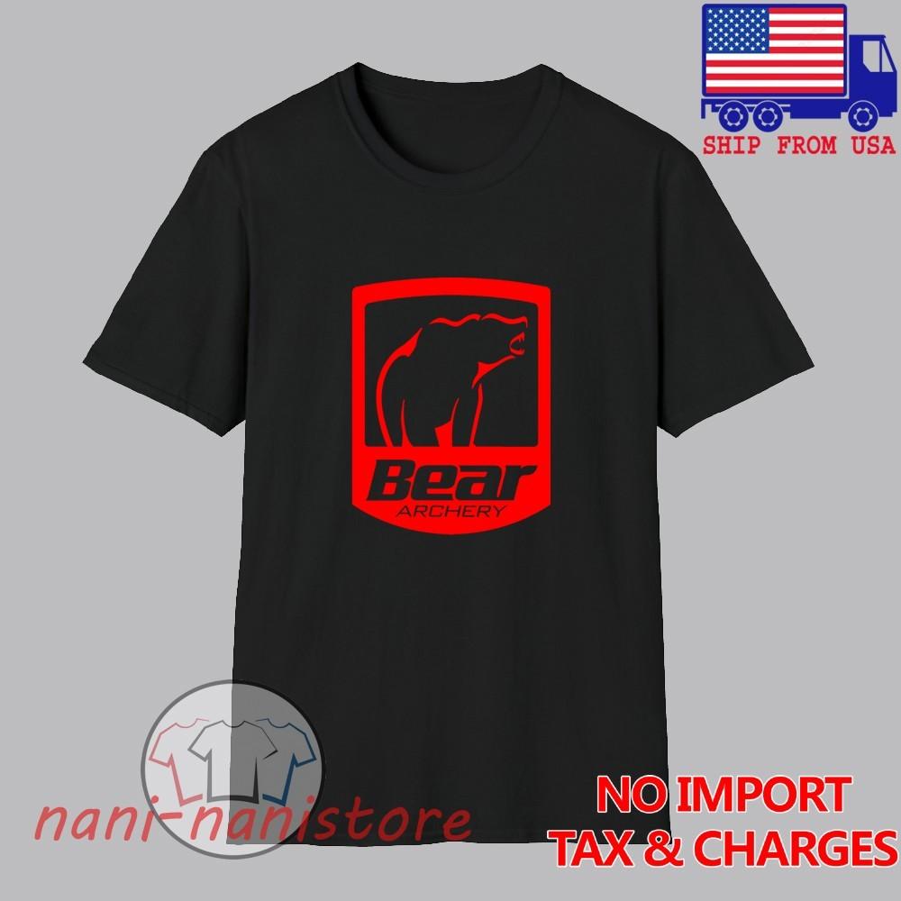 Bear Archery Hunting Bows Men#039;s Black Size S5XL Unisex T-Shirt