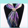 Elegant Alloy Flower Brooch With Rhinestones And Pearls Fashionable Women's Pin