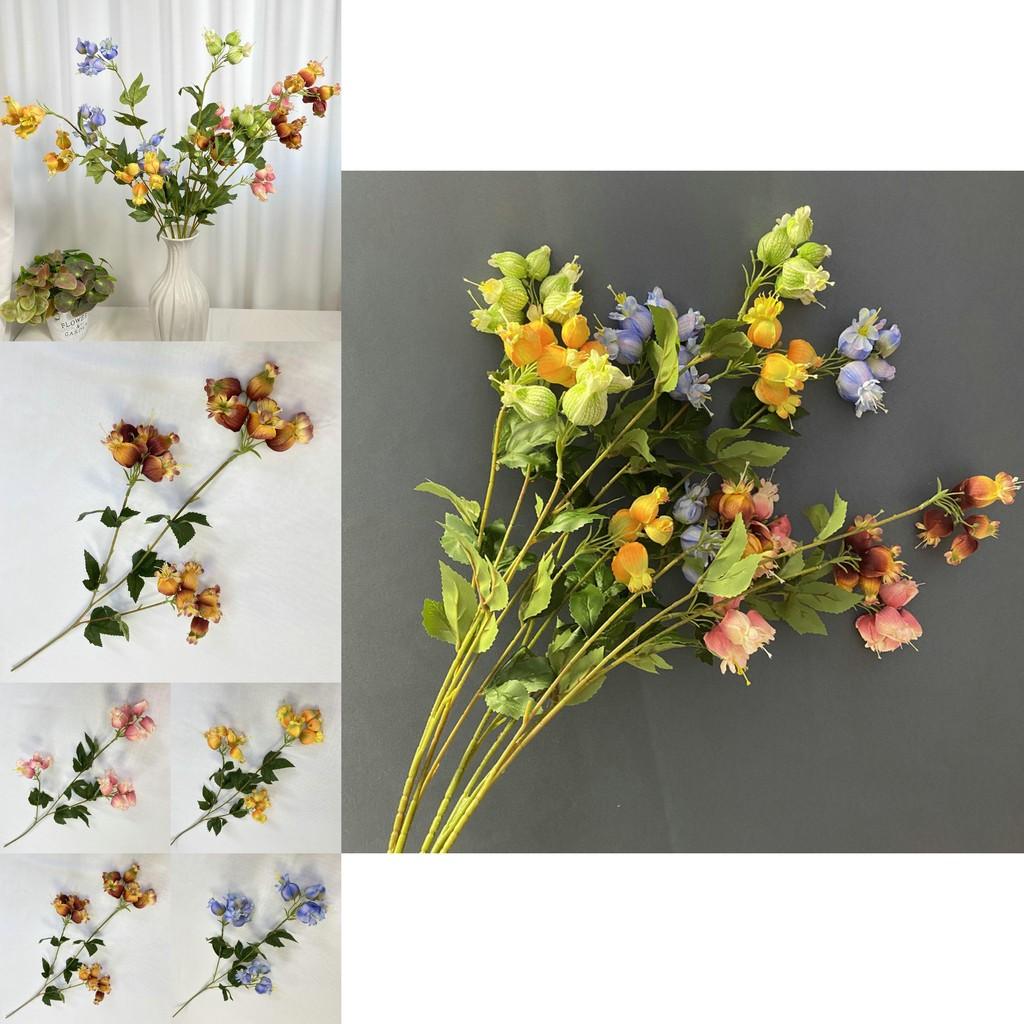 Künstliche Lampionblumen Seidendruckblumen für Heim- und Hochzeitsdekoration