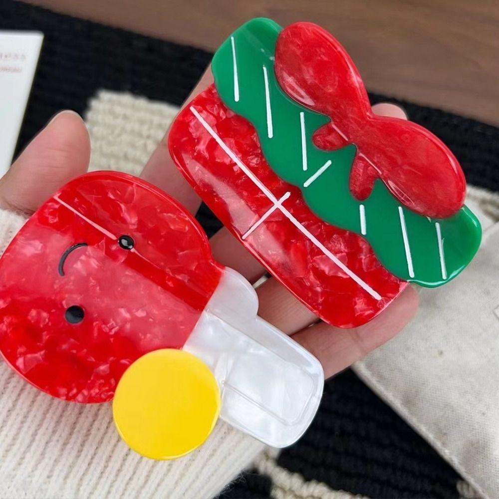 Creative Christmas Gift Hair Clip Table tennis Ping-pong Hairpin  Girls