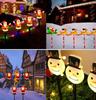2025 Solar Christmas Garden Lights Halloween Decorative Ground Inserted Lights Festival Decorative Ambient Lights
