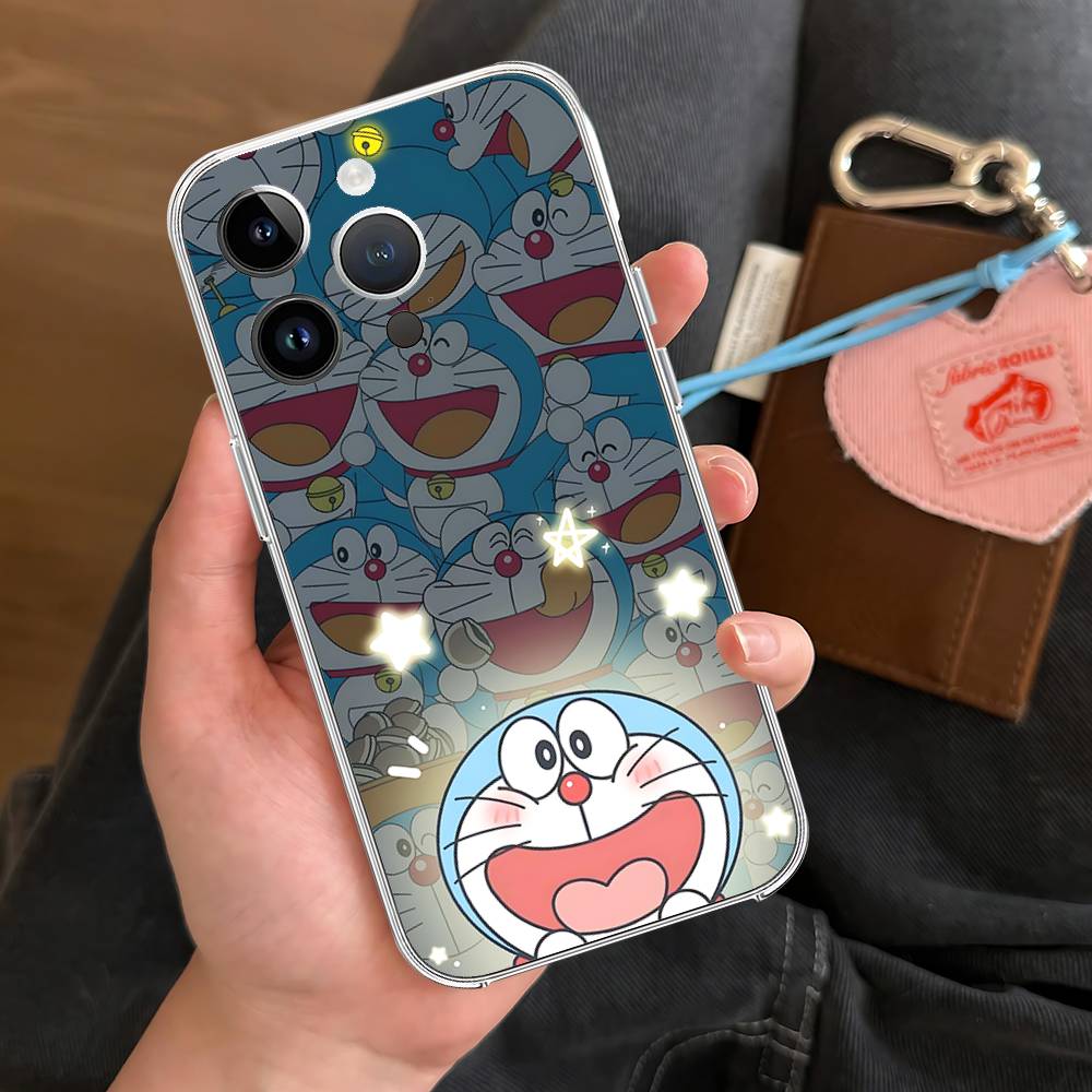 

Anime Cute D-Doraemon-S Phone Case For Iphone 17 16 15 11 13 14 Pro Max 7 8 Plus X Xr Xs Max Se2020 12mini Transparent Cover iphone12ProMax
