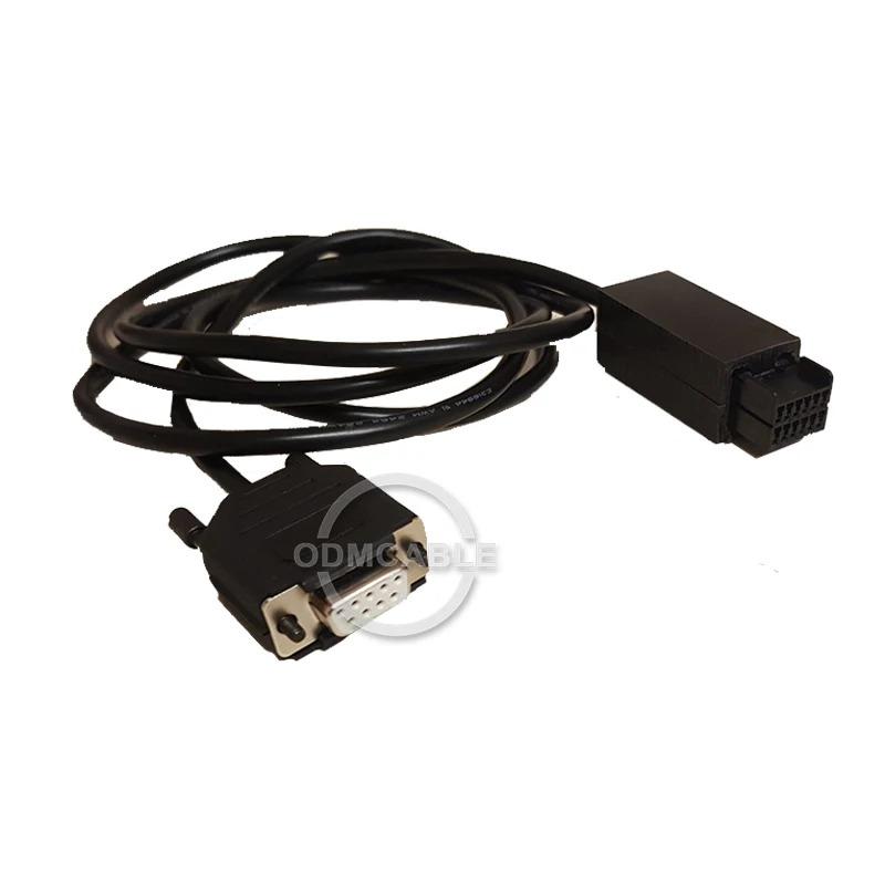 for CAT for Mitsubishi Forklift 16A68-11320 12 Pin 16A68-00800 Round Pin USB Cables forkLift Truck Diagnostic Scanner Tool