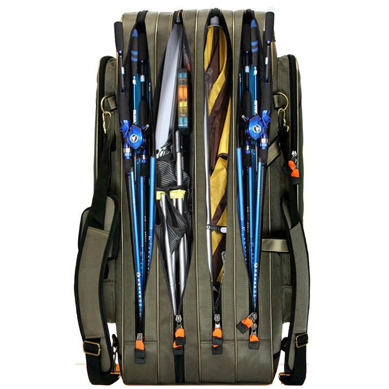 Fishing Bag Fishing Gear Rod Bag Shoulder Strap Fishing Gear Bag Fishing Rod Fishing Bag